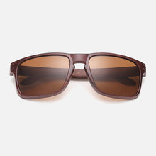 Load image into Gallery viewer, Sales Classical UV400 Mirror Rivet Wood Grain Plastic Sun Glasses For Men Women Travelling Fake Wood PC Sunglasses