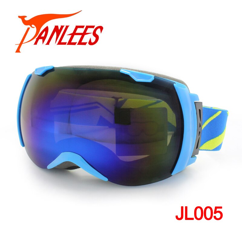 Sales UV400 Anti-fog Panlees Snowboarding Googles Winter Sunglasses Snow Goggles For Men