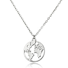 Load image into Gallery viewer, Hot Selling Round Hollow Multi Double Layers World Map Necklace Fashion Outdoor Travel Lover Earth D Gift Personalized Jewelry