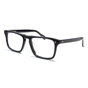 Iron Man Eyeglasses Frame Rectangle Square Acetate Frame for Men Black Prescription Glasses Frame Robert Downey  Jr. Eyewear