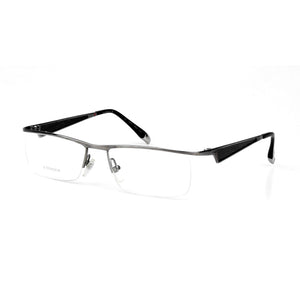 Japanese Brand Eyeglasses Titanium Half-Rim Myopia Glasses Frame Ultralight Men's Reading Prescription  Computer Gafas