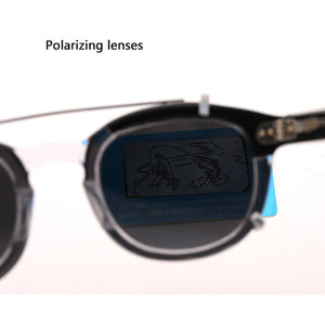 Lemtosh Polarized Sunglasses Man Johnny Depp Sun Glasses Women Brand  Vintage Acetate Frame Driver Shades Male Eyeglasses