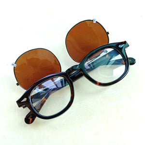Lemtosh Polarized Sunglasses Man Johnny Depp Sun Glasses Women Brand  Vintage Acetate Frame Driver Shades Male Eyeglasses