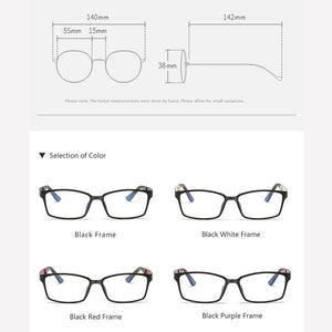 KATELUO 2023 Unisex Computer Goggles Anti Blue Light Laser Radiation Fatigue Glasses Optical Eyeglasses Frame 13032