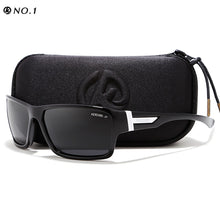 Load image into Gallery viewer, KDEAM Outdoor Polarized Sunglasses Goggles Men Sun Glasses 100%UV Zipper Case Included Sports Eyewear KD510