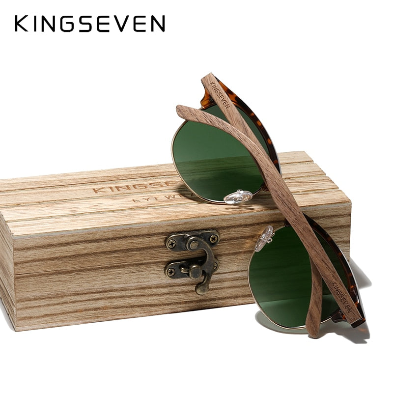 KINGSEVEN Wooden Sunglasses Polarized for Men Women India