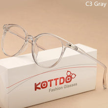 Load image into Gallery viewer, KOTTDO  Transparent Glasses Optical Glasses Frames For Women Cat Eye Glasses Frame Men Eyeglasses Eyewear Frame  Oculos