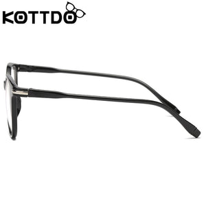 KOTTDO  Transparent Glasses Optical Glasses Frames For Women Cat Eye Glasses Frame Men Eyeglasses Eyewear Frame  Oculos