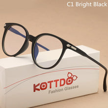 Load image into Gallery viewer, KOTTDO  Transparent Glasses Optical Glasses Frames For Women Cat Eye Glasses Frame Men Eyeglasses Eyewear Frame  Oculos