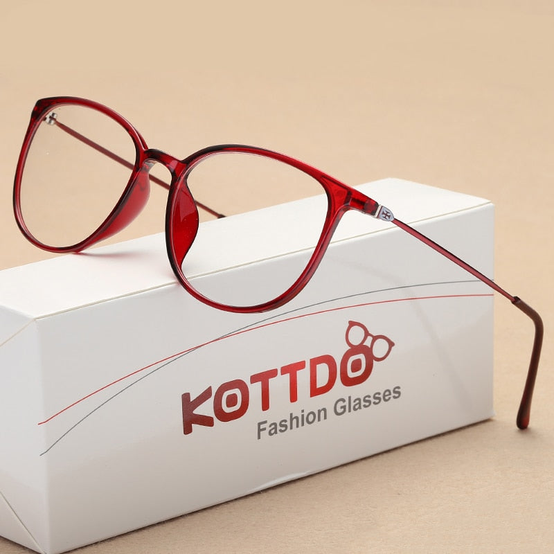 Kottdo Sexy Eyeglasses For Women Square Plastic Spectacles Glasses Fra Cinily
