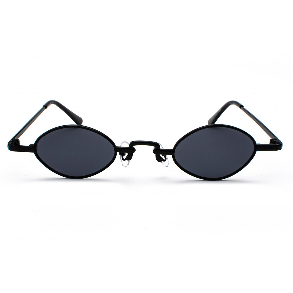 Kachawoo Tiny Oval Sunglasses Men Small Frame Vintage Women Sun Glasses  Retro Round Decoration Glasses 