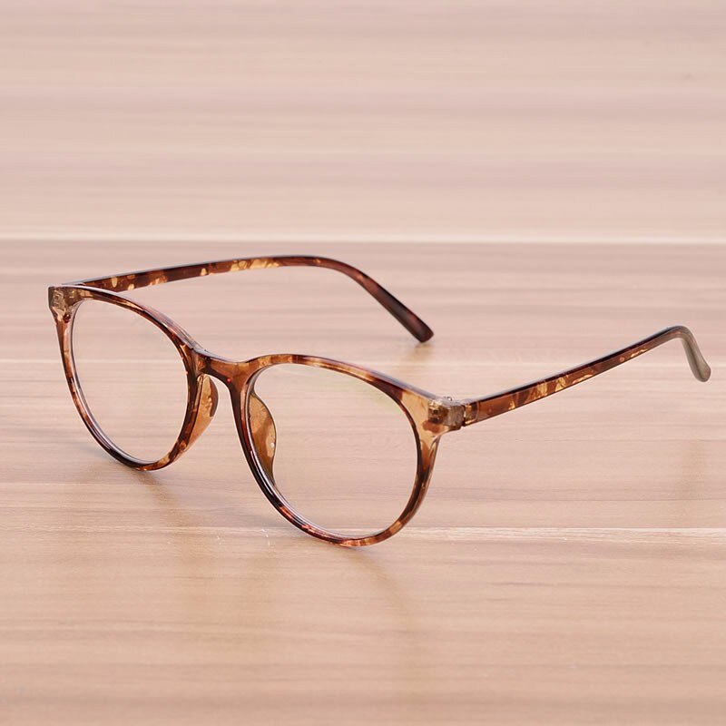 Kottdo Oval Women Men Cat Eye Glasses Eyewear Frame Female Eyeglasses Cinily 0391