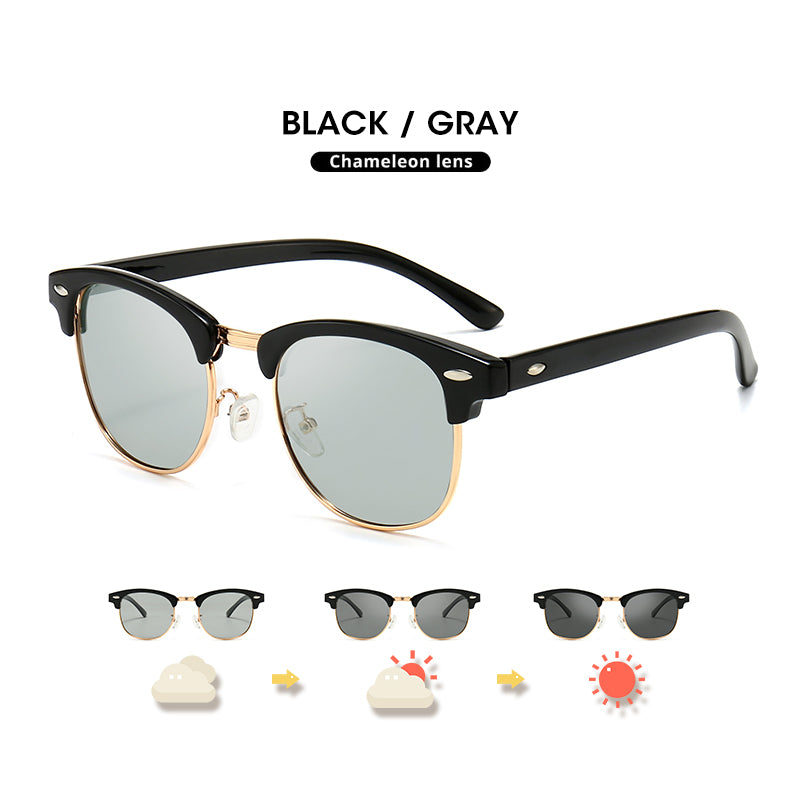 LM 2023 Photochromic Sunglasses Polarized Men's Chameleon Glasses