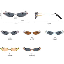 Load image into Gallery viewer, LeonLion  Cat Eye Women Sunglasses 2023 Small Brand Glasses Women/Men Metal Eyeglasses Women Cateye Gafas De Sol Hombre