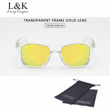 Load image into Gallery viewer, Long Keeper Sunglasses Women Polarized UV400 Men Night Vision Transparent Frame Eyewear Male Mirror Reflective Sun Glasses UV400
