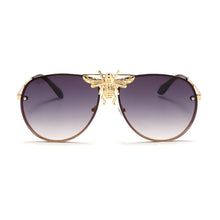Carica l&#39;immagine nel visualizzatore di Gallery, Brand Designer Female Punk Bee Sunglasses Women 2023 Sun Glasses Gradient Shades Lens Ladies UV400 Oculos