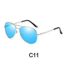 Load image into Gallery viewer, Sunglasses Men Polarized Uv400  Driving Sun Glasses Brand Designer Male Vintage Black Pilot Sunglasses