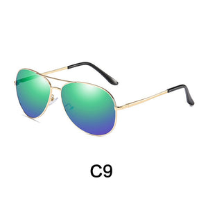 Sunglasses Men Polarized Uv400  Driving Sun Glasses Brand Designer Male Vintage Black Pilot Sunglasses