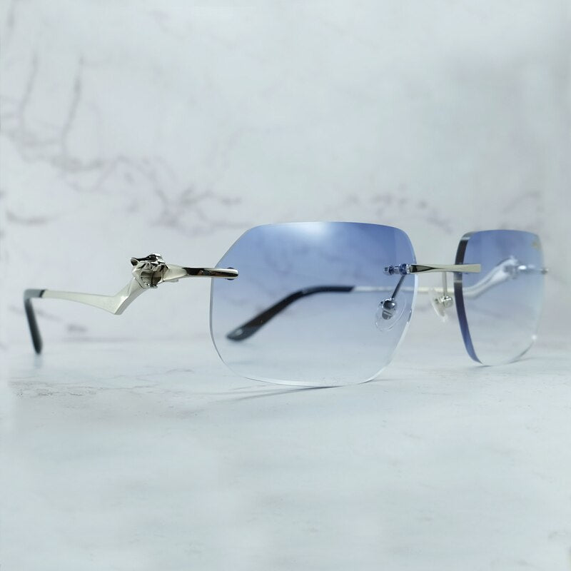 Cartier Men's Panthere Classic Cat Eye Sunglasses