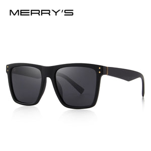 MERRYS DESIGN Men/Women Polarized Square Sunglasses 100% UV Protection S8206