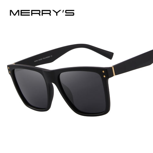 MERRYS DESIGN Men/Women Polarized Square Sunglasses 100% UV Protection S8206