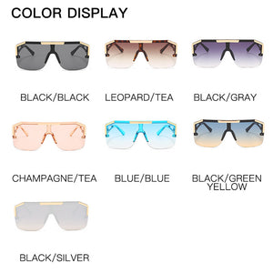 MUSELIFE  Rhinestones Cool Driving Sunglasses Women 2023 Square Big Box Men Women General Glasses