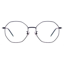 Load image into Gallery viewer, Men and Women Round Vintage Eyeglasses Metal Half Rim Spectacles For Prescription Lenses Myopia Reading Multifocal