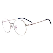 Load image into Gallery viewer, Men and Women Round Vintage Eyeglasses Metal Half Rim Spectacles For Prescription Lenses Myopia Reading Multifocal