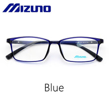 Load image into Gallery viewer, Mizuno Men&#39;s Patent Double Screw Eyewear Myopia Glasses Frame Acetate Square Optical Sports UV Protect Gafas