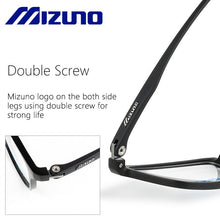 Load image into Gallery viewer, Mizuno Men&#39;s Patent Double Screw Eyewear Myopia Glasses Frame Acetate Square Optical Sports UV Protect Gafas