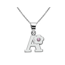 Load image into Gallery viewer, Alphabet Jewelry Girls Name Necklace gift Friendly Alloy English Letter A B C D E F G H I J K L M N Capital Pendants