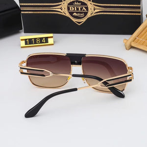 DITA Men Women Classic  Gradient Sun Glasses Ladies Couple Driving High-End Atmosphere Sunglasses 1184