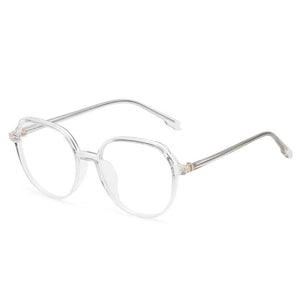 Irregular Round Frames Anti-Blue Light Optical Frame Glasses Goggle Eyewear Reading Glasses