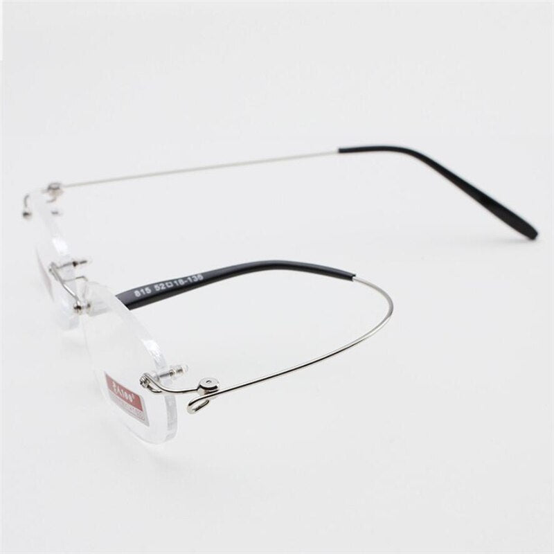 Frameless Myopic Glasses Frame Eyeglasses Men Women Ultralight Rimless Cinily 4037