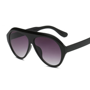 Oversized Shield Sunglasses Big Frame One Piece Sexy Cool Sun Glasses Women Black Clear Eyewear Shades