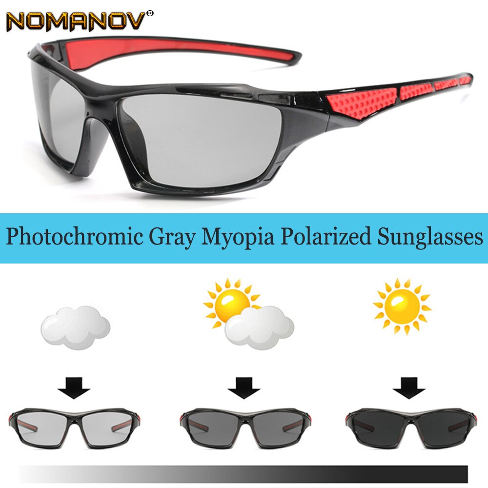 SUMONDY Pochromic Prescription Sunglasses Nearsighted Glasses SPH 0 To –  Cinily