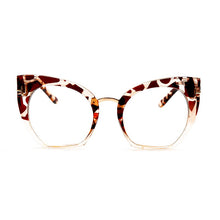 Load image into Gallery viewer, Optical Classic Frame Square Eyeglasses Women  Cat Eye Glasses Frames  Retro Clear Myopia Frame Lady UV400