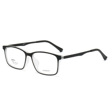 Load image into Gallery viewer, Optical Glasses 9829 Frame Men Ultralight Pure Titanium Glasses Frame Women Transparent Square Big Frame Prescription Glasses