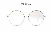 Load image into Gallery viewer, Oversized Round Glasses Women Men Metal Large Big Circle Glasses Optical Frame Round Eyeglasses Frame Fashion Spectacles Eyewear