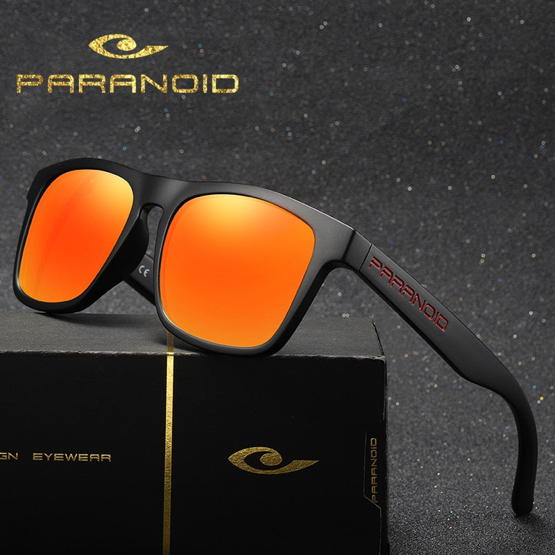 PARANOID Vintage Sunglasses Polarized Men's Sun Glasses For Men