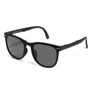 Occhiali da sole pieghevoli polarizzati Uomo Donna Vintage Retro Classic Lenti gialle Occhiali da guida Occhiali quadrati Piegati Oculos De Sol 