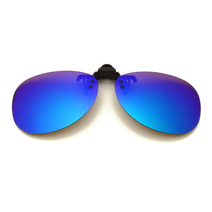 Polarized Sunglasses Clip Drive Sun Spectacles Yellow Night Vision Glasses Night Resin Lens Driving Eyeglasses