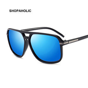 Polarized Sunglasses Men Classic Brand Design Square Driving Sun