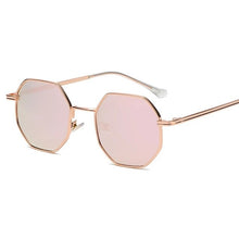 Load image into Gallery viewer, Polygon Sunglasses Men Vintage Octagon Metal Sunglasses for Women  Brand Goggle Sun Glasses Ladies Gafas De Sol
