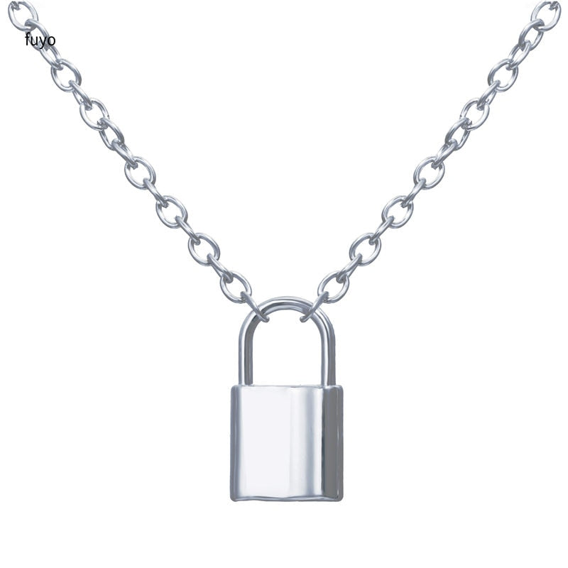 1pc Multi-layer Padlock Pendant Men's Necklace Jewelry | SHEIN USA