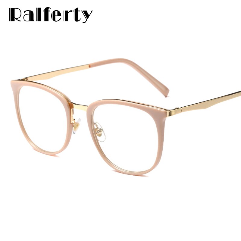 Ralferty Women's Glasses Frames Luxury Brand Designer Cat Eye Glasses  Eyeglasses Frame
