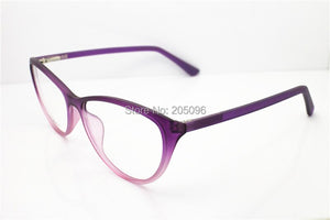 RetailJH1017 lightweight with purple gradiently full-rim cateye arderTR90 optical frames