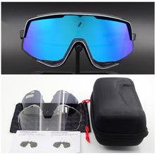 Load image into Gallery viewer, Riding Cycling Sunglasses Men Woman UV400 TR90 Bicycle Mountain Bike Windproof Ski Goggles 3 Lens Outdoor Sport Sun Glasses