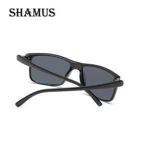 SHAMUS Polarized Sunglasses Men Rectangle Sunglass  Long Frame Classic Eyewear  Male Shades  Eyeglasses Sun