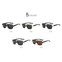 Load image into Gallery viewer, Square Nearsighted Sunglasses Men Polarized Sport Double Beam Myopia Lens Pilot Sunglasses Prescription 0 -0.5 -0.75 To -6.0